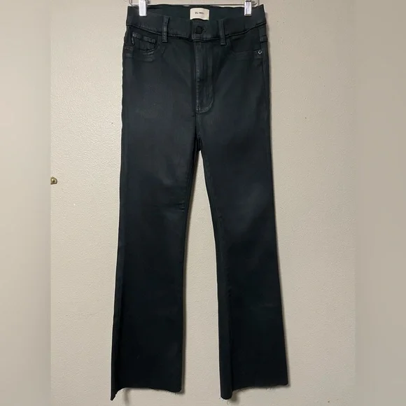 DL1961 Bridget Boot Deep Pine High-Rise Instasculpt Crop Jean size 28 - Picture 3 of 13